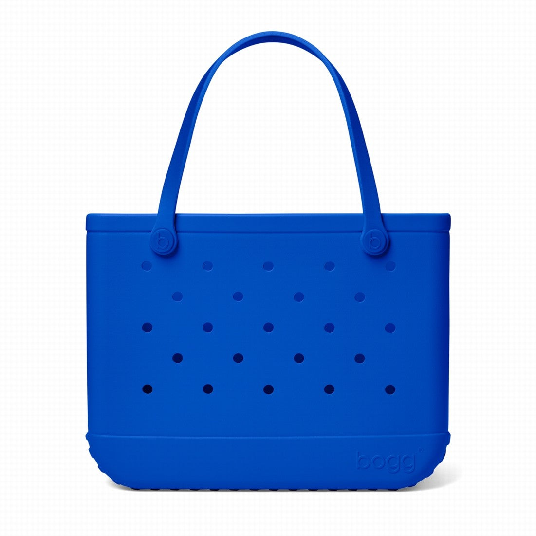 Original Bogg Bag Mykonos Blue Travel Companion Beach Tote Portable Tip Resistant Open Top Access Access for Women