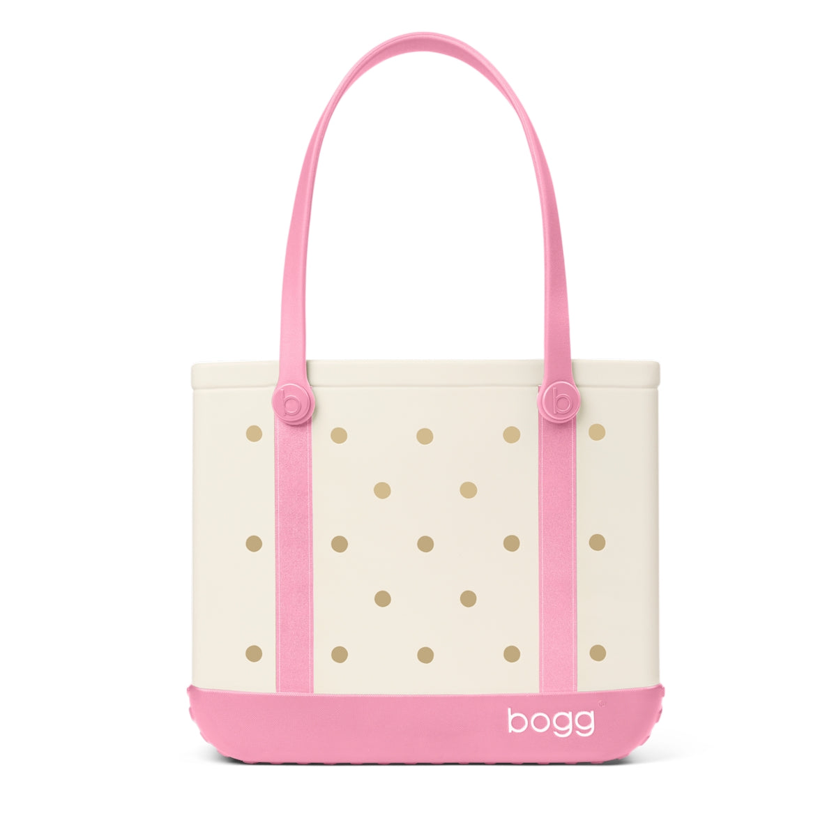 Baby Bogg Bag Varsity Blowing Pink Bubbles Family Size Beach Organizer Lightweight Durable with Cosmetic Organizer for Weekend Getaways Travel Organizer Vacation Essentials for Women