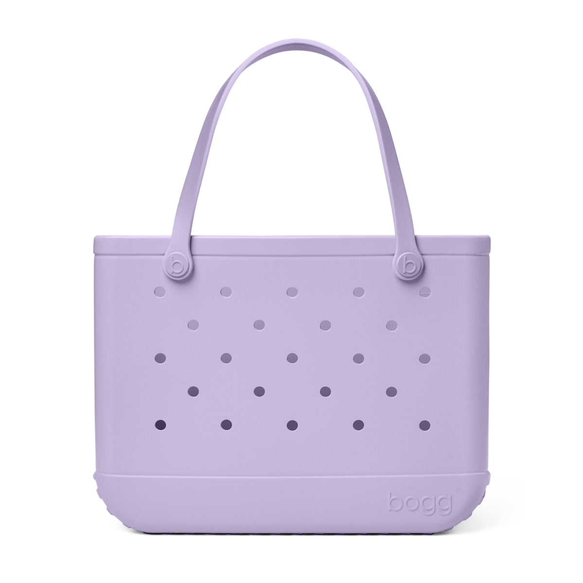 Original Bogg Bag I Lilac You a Lot Open Top Beach Organizer Tip Resistant Large Capacity with Waterproof Phone Pouch for Outdoor Adventures Travel Organizer Vacation Essentials for Women