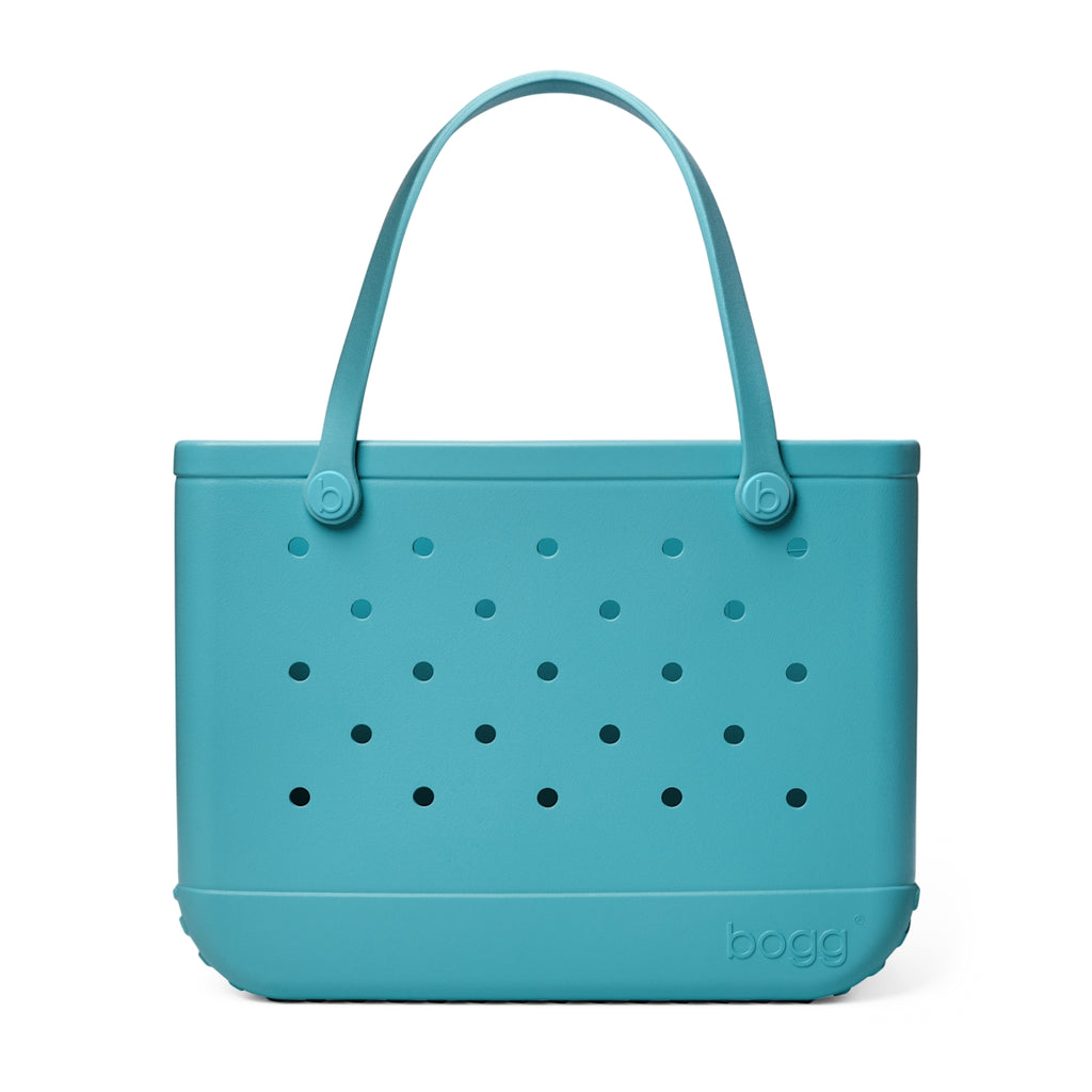 Original Bogg Bag Turquoise and Caicos Poolside Essentials Organizer Ultra Durable Easy Clean Bonus Cosmetic Bag Included for Women