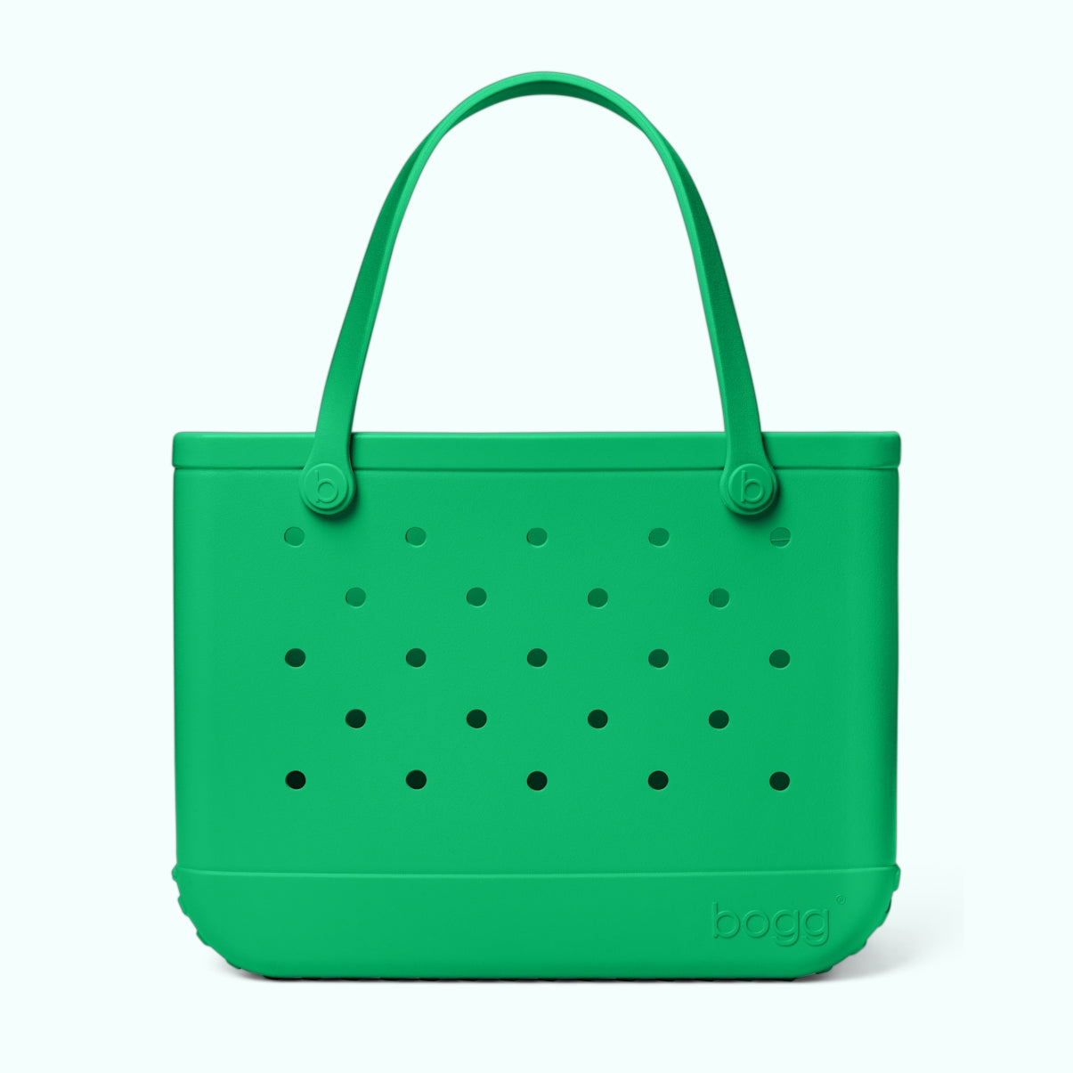 Original Bogg Bag Green with Envy Summer Beach Accessories Bag Large Capacity Lightweight with Waterproof Phone Pouch for Weekend Getaways Travel Organizer Vacation Essentials for Women