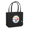 Baby Bogg Bag Pittsburgh Steelers Resort Vacation Beach Tote Tip Resistant Waterproof with Makeup Bag for Family Beach Days Travel Organizer Vacation Essentials for Women