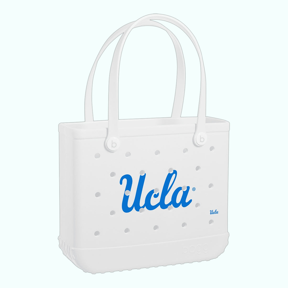 Baby Bogg Bag UCLA Bruins Large Capacity Beach Carryall Waterproof Easy Clean with Waterproof Phone Pouch for Resort Holidays Travel Organizer Vacation Essentials for Women