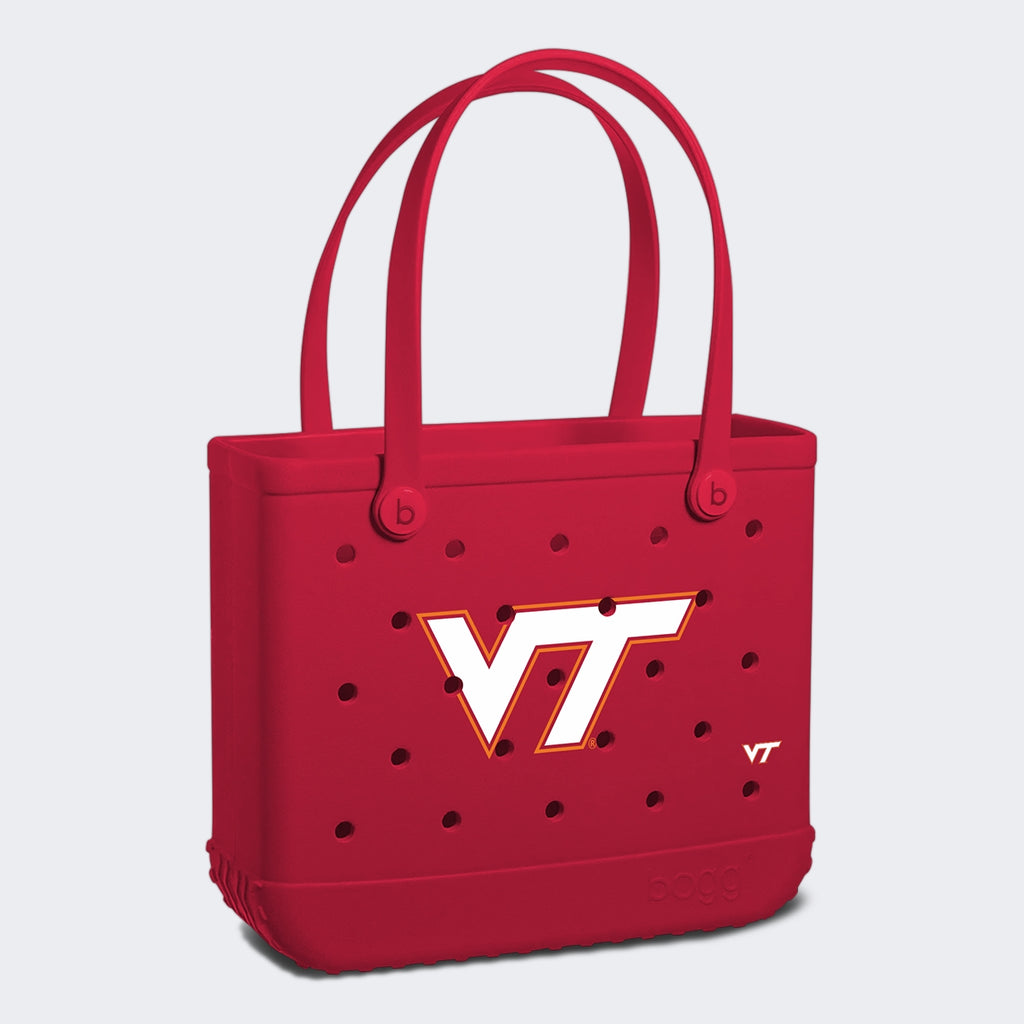 Baby Bogg Bag Virginia Tech Hokies Summer Beach Accessories Bag Lightweight Durable with Easy Clean Surface for Tropical Vacations Travel Organizer Vacation Essentials for Women