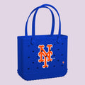 Baby Bogg Bag New York Mets Sand Resistant Beach Storage Bag Large Capacity Lightweight with Reinforced Handles for Tropical Vacations Travel Organizer Vacation Essentials for Women