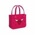 Bitty Bogg Bag Chicago Bulls Boat Trip Waterproof Tote Durable Large Capacity with Waterproof Phone Pouch for Outdoor Adventures Travel Organizer Vacation Essentials for Women
