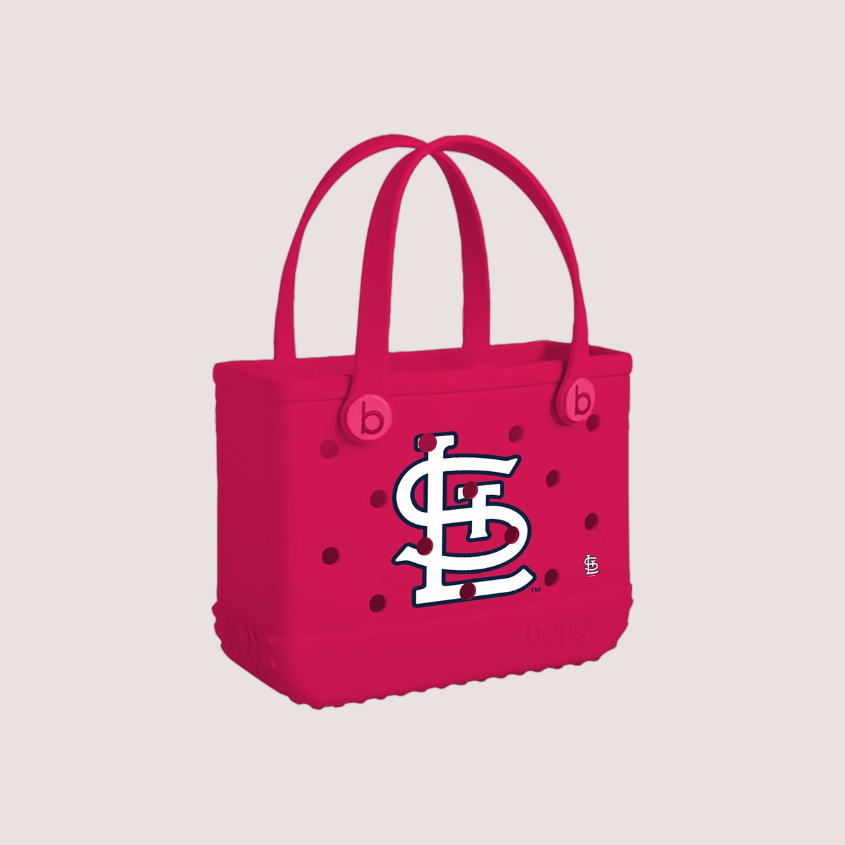 Bitty Bogg Bag St. Louis Cardinals Luxury Resort Pool Tote Oversized Travel Friendly with Makeup Bag for Resort Holidays Travel Organizer Vacation Essentials for Women