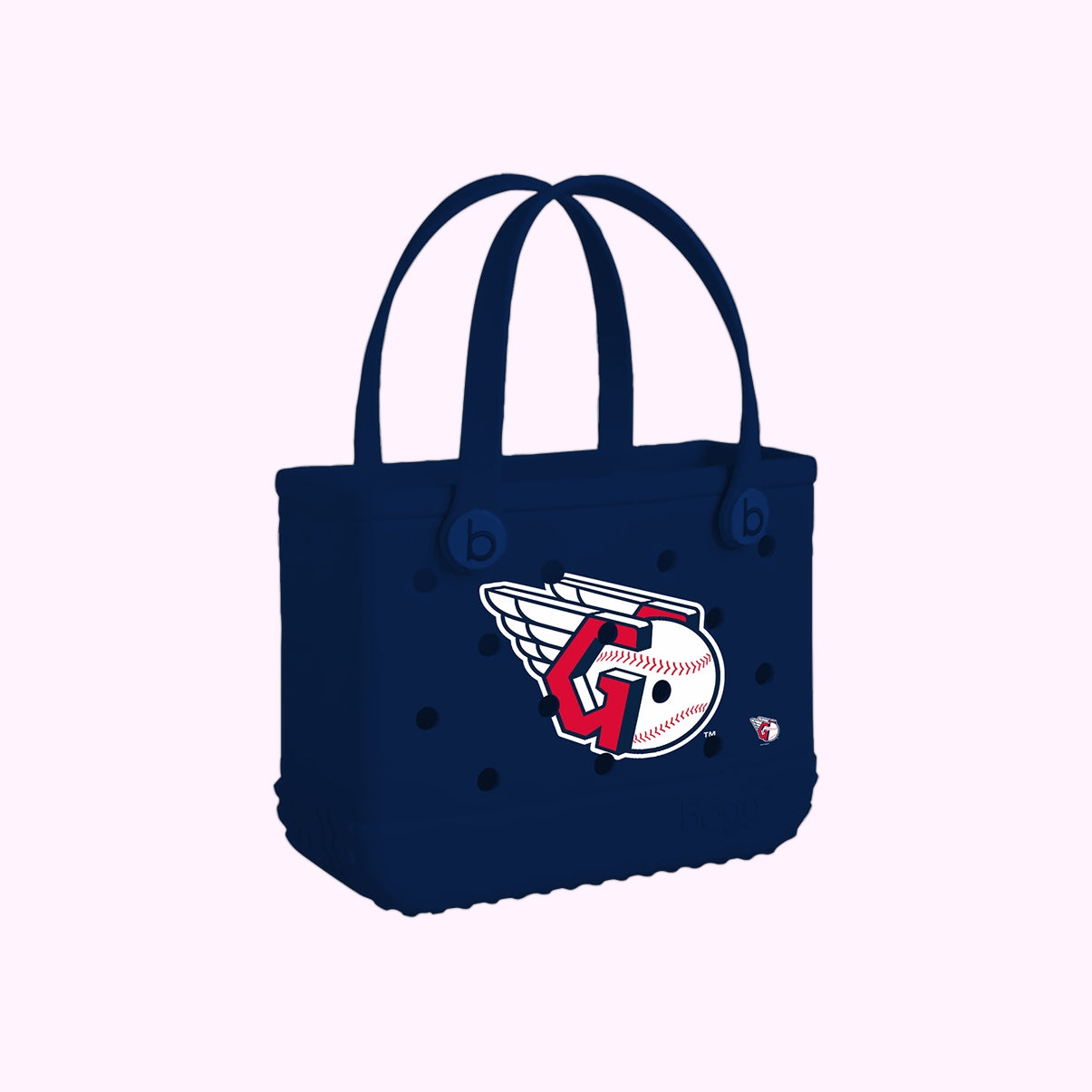 Bitty Bogg Bag Cleveland Guardians Adventure Ready Beach Tote Luxury Tip Resistant Waterproof Phone Pouch Included for Resort Vacations
