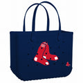 Original Bogg Bag Boston Red Sox Adventure Ready Beach Tote Stylish Easy Clean Reinforced Grip Handles for Women