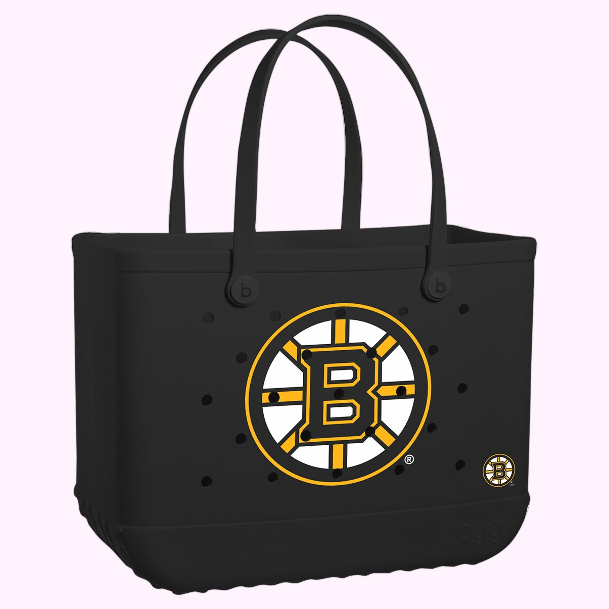 Original Bogg Bag Boston Bruins Vacation Essentials Beach Organizer Lightweight Washable with Makeup Bag for Camping Trips Travel Organizer Vacation Essentials for Women