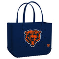 Original Bogg Bag Chicago Bears Tropical Resort Beach Bag Lightweight Large Capacity Extra Wide Opening for Resort Vacations