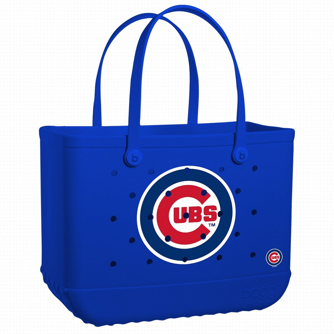 Original Bogg Bag Chicago Cubs Lightweight Waterproof Carryall Durable Travel Friendly with Non Slip Bottom for Pool Days Travel Organizer Vacation Essentials for Women