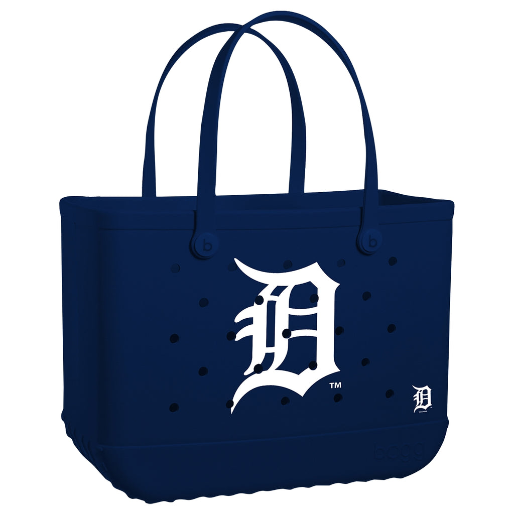 Original Bogg Bag Detroit Tigers Poolside Storage Carryall Large Capacity Washable with Adjustable Shoulder Strap for Weekend Getaways Travel Organizer Vacation Essentials for Women