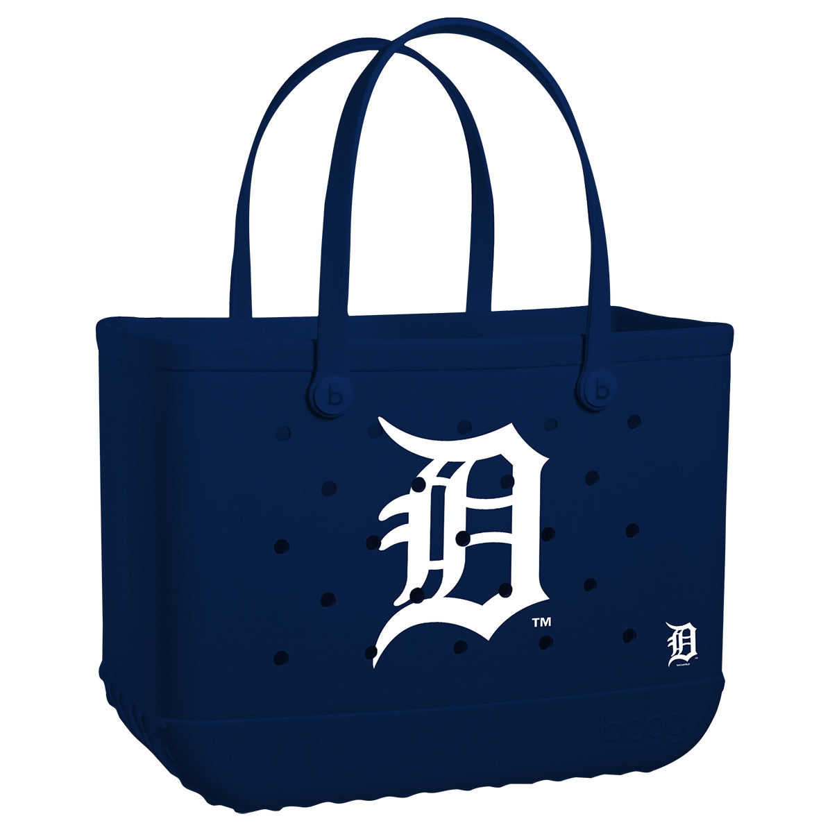 Original Bogg Bag Detroit Tigers Poolside Storage Carryall Large Capacity Washable with Adjustable Shoulder Strap for Weekend Getaways Travel Organizer Vacation Essentials for Women