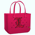 Original Bogg Bag Louisville Cardinals Weekend Getaway Beach Bag Waterproof Lightweight with Extra Storage Compartments for Cruise Travel Travel Organizer Vacation Essentials for Women