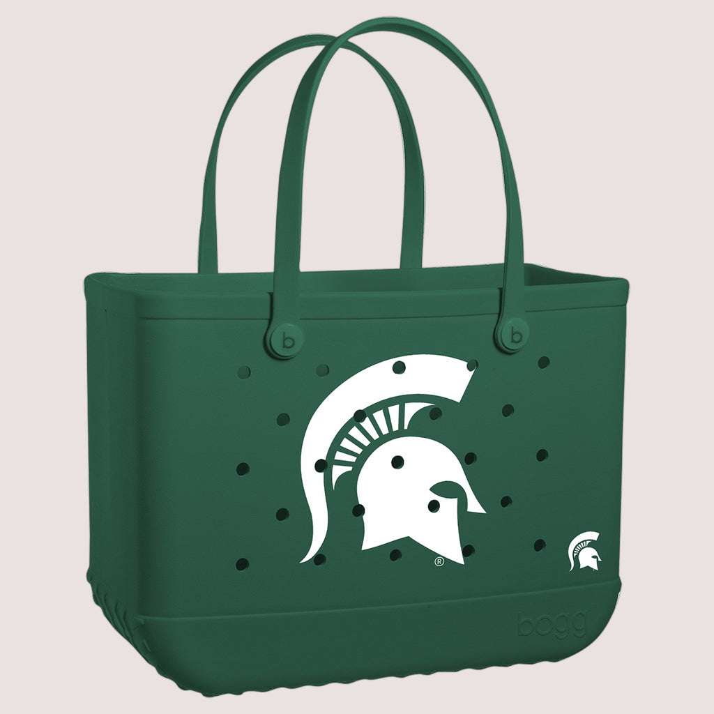 Original Bogg Bag Michigan State Spartans Family Fun Day Tote Premium Quick Dry Open Top Access Access for Resort Vacations