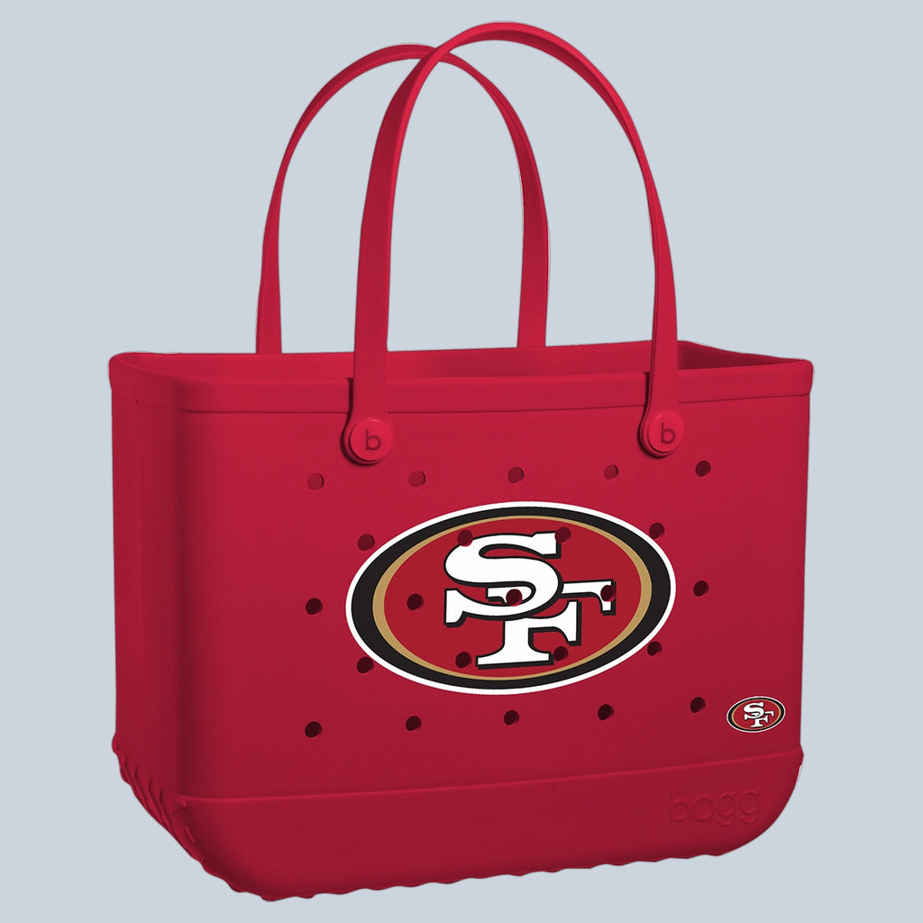 Original Bogg Bag San Francisco 49ers Water Activity Organizer Premium Sandproof Deep Storage Interior for Beach Holidays