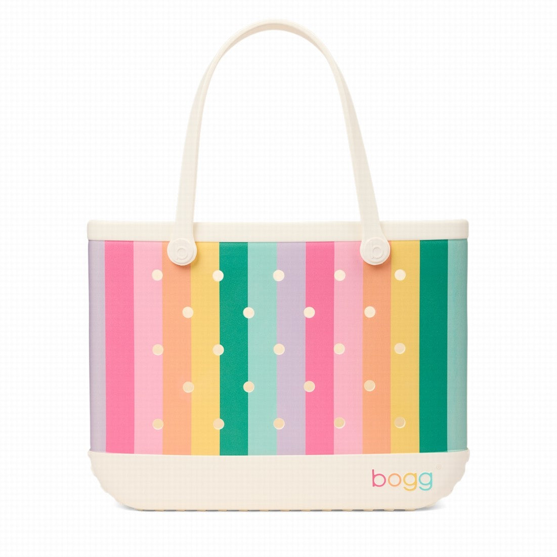 Original Bogg Bag Color Burst Holiday Cruise Tote Modern Tip Resistant Easy Maintenance Surface for Pool Activities