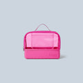 Boggs N' Ends Haute Pink Seaside Adventure Tote Luxury Sandproof Bonus Cosmetic Bag Included for Resort Vacations
