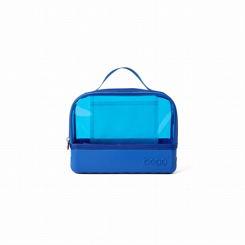 Boggs N' Ends Blue eyed Poolside Storage Carryall Easy Clean Easy Clean with Travel Accessory Pouch for Yacht Excursions Travel Organizer Vacation Essentials for Women