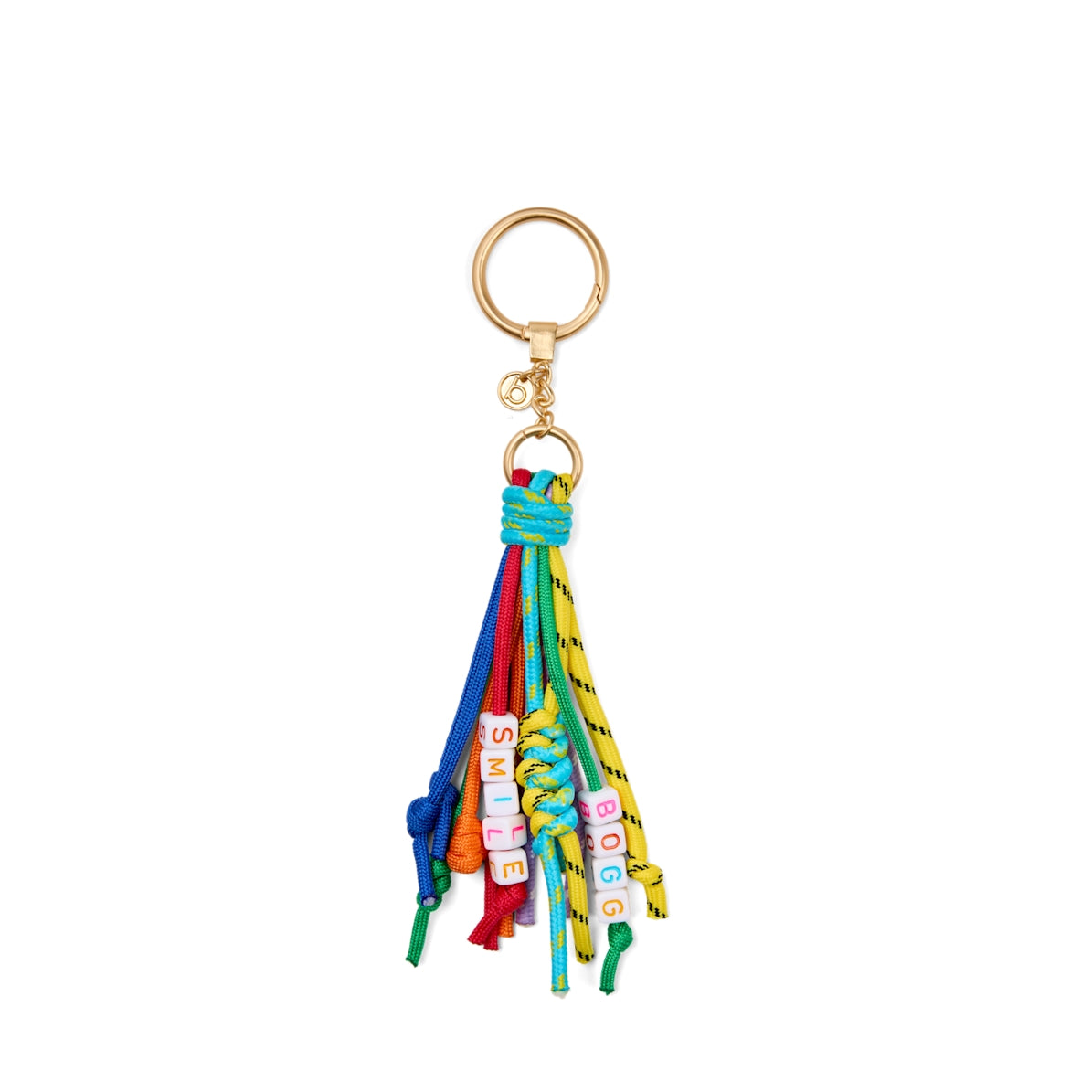 Bogg'd & Charmed Smile Tassel Tropical Resort Beach Bag Functional Washable Deep Storage Interior for Outdoor Sports