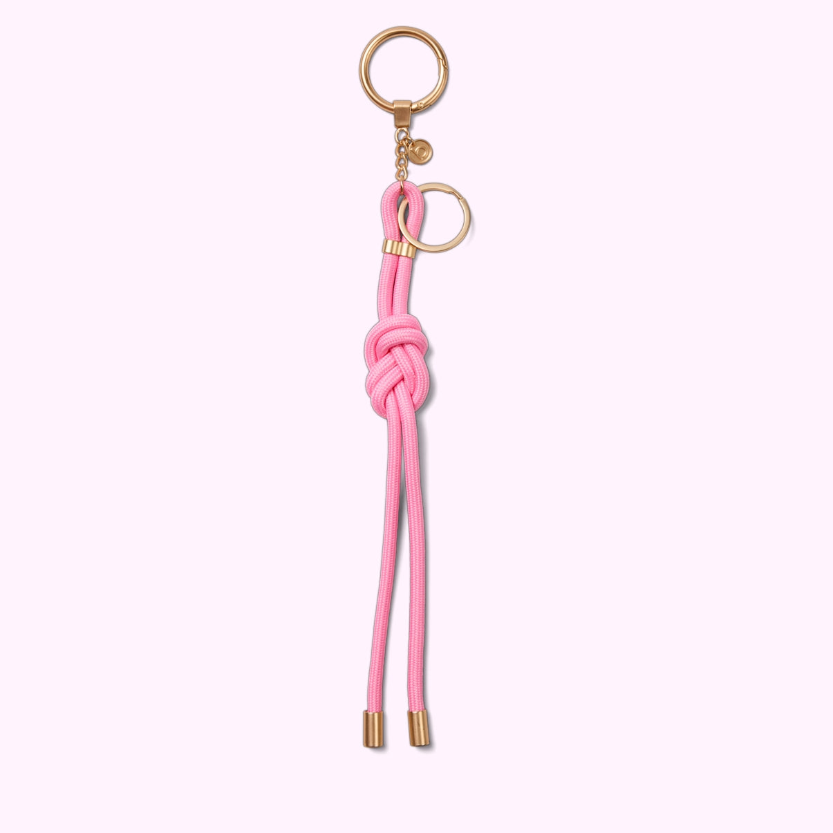 Bogg'd & Charmed Pink Taffy Nautical Rope Yacht Day Travel Organizer Ultra Durable Oversized Waterproof Phone Pouch Included for Cruise Travel