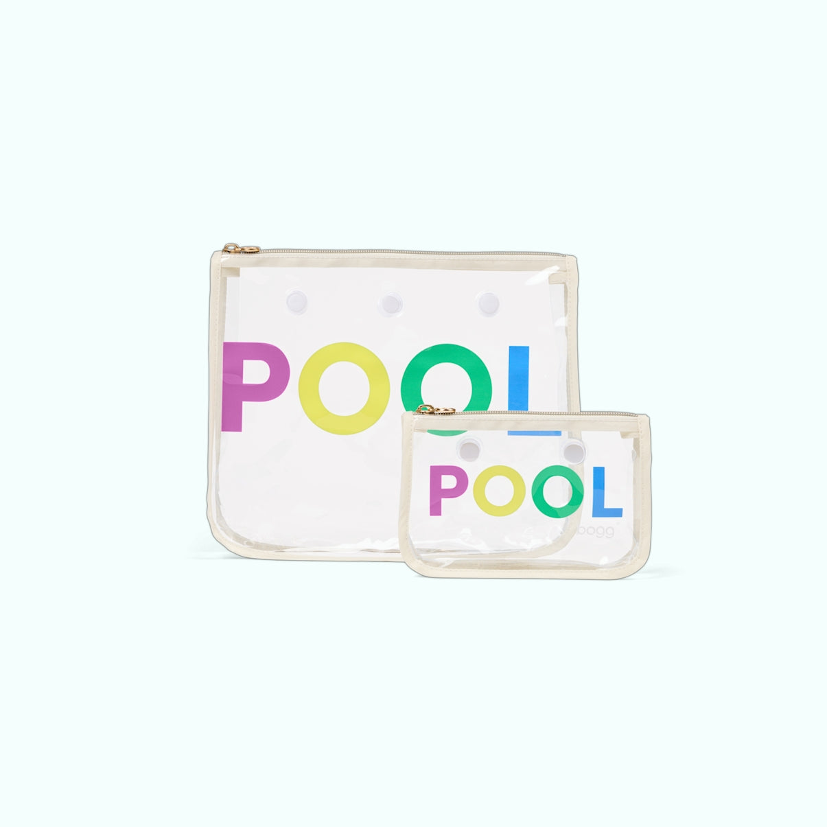 Decorative Insert Pool Coastal Travel Beach Bag Heavy Duty Travel Friendly Bonus Cosmetic Bag Included for Cruise Travel