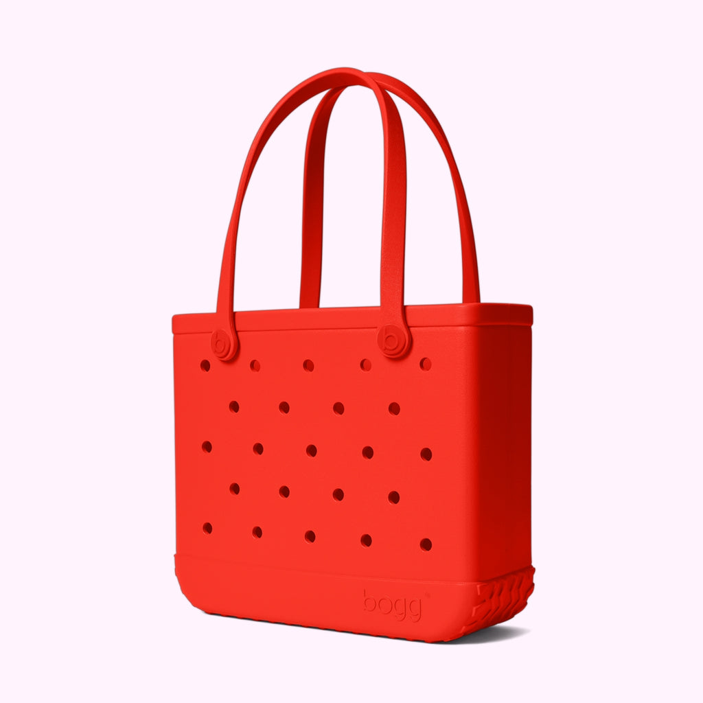 Baby Bogg Bag Buoy Red Weekend Getaway Beach Bag Easy Clean Travel Friendly with Adjustable Shoulder Strap for Cruise Travel Travel Organizer Vacation Essentials for Women