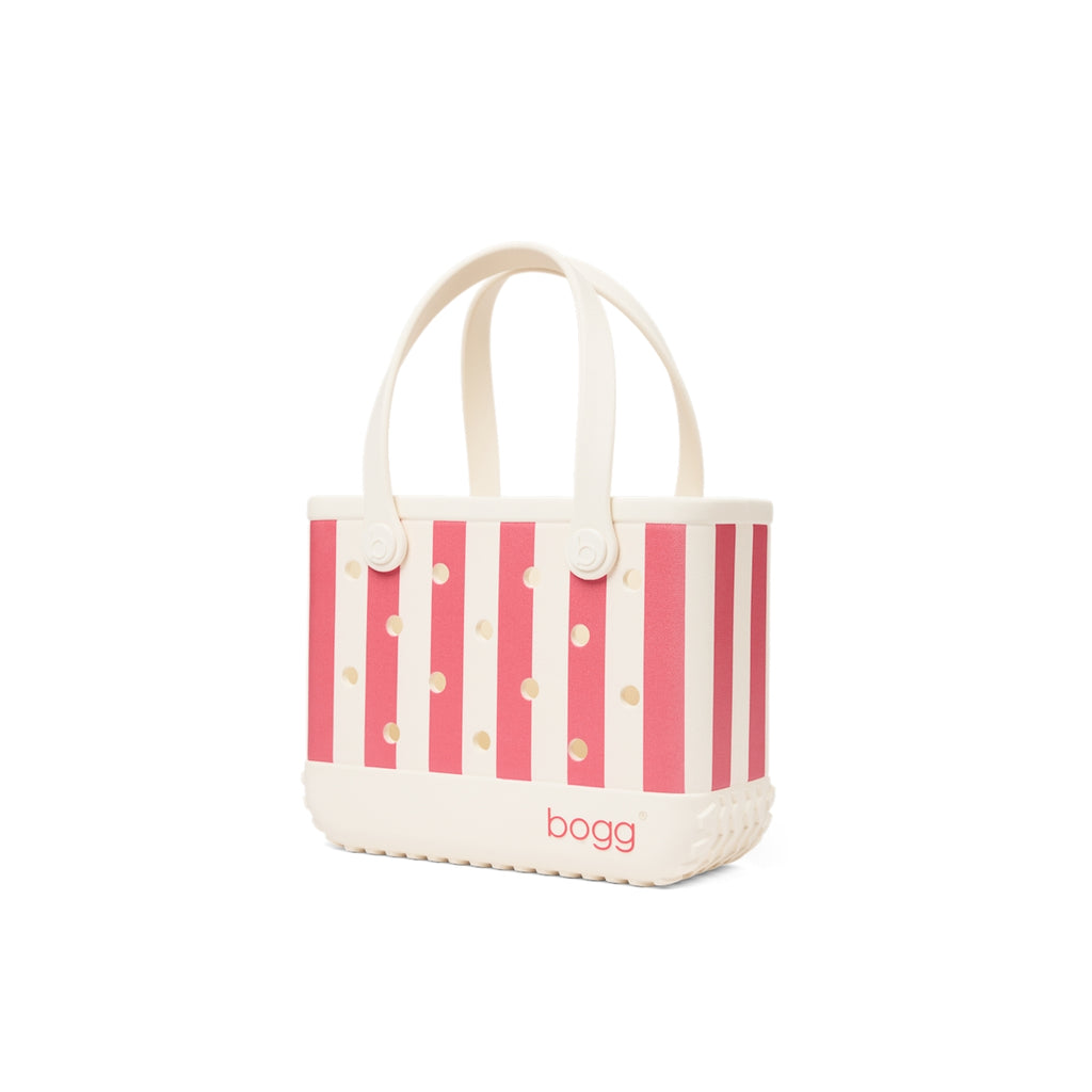 Bitty Bogg Bag Capri Coral Stripe Oversized Beach Travel Tote Durable Durable with Adjustable Shoulder Strap for Picnic Days Travel Organizer Vacation Essentials for Women