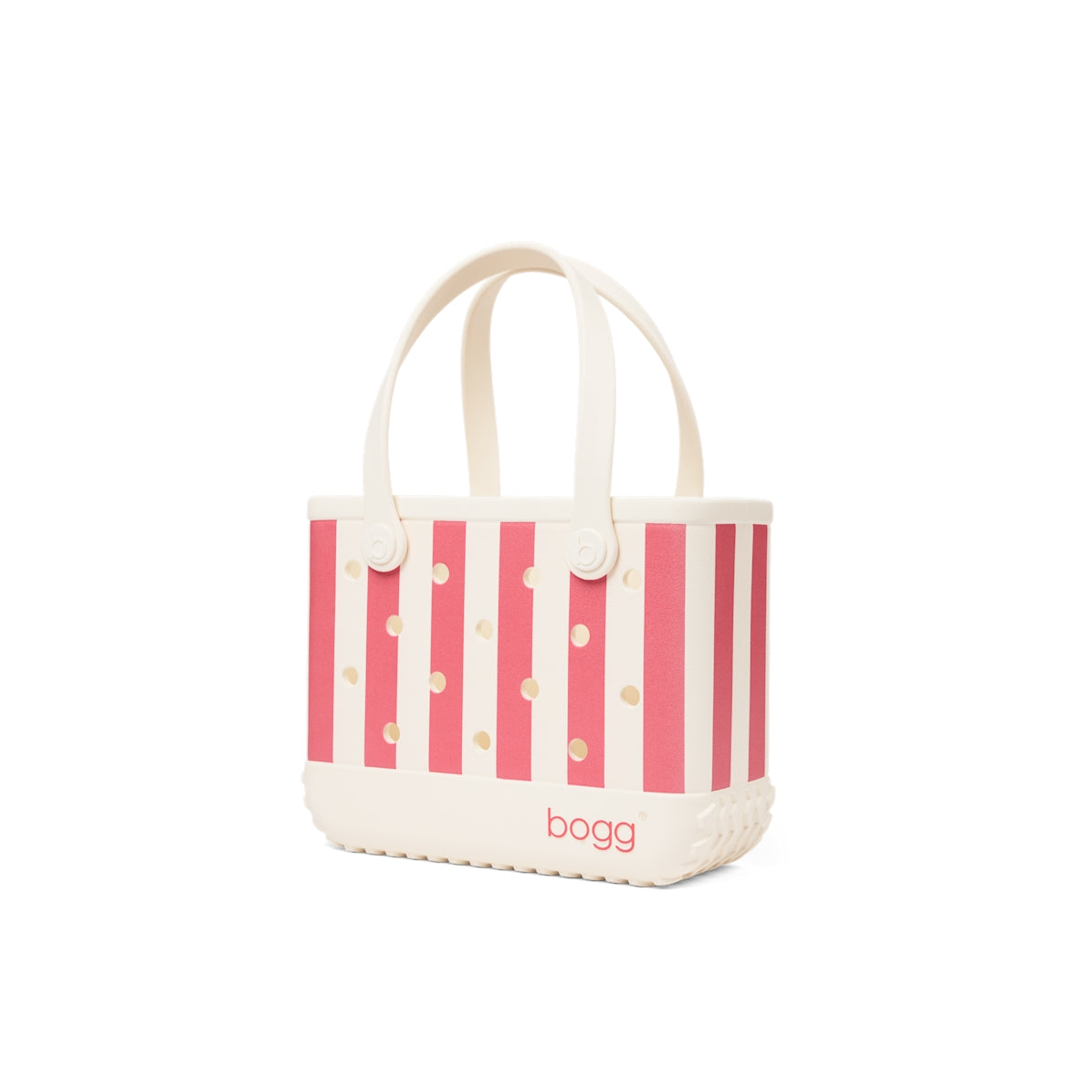 Bitty Bogg Bag Capri Coral Stripe Oversized Beach Travel Tote Durable Durable with Adjustable Shoulder Strap for Picnic Days Travel Organizer Vacation Essentials for Women
