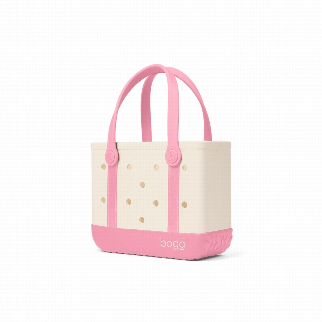 Bitty Bogg Bag Varsity Blowing Pink Bubbles Sunny Getaway Carryall Lightweight Travel Friendly Deep Storage Interior for Outdoor Sports