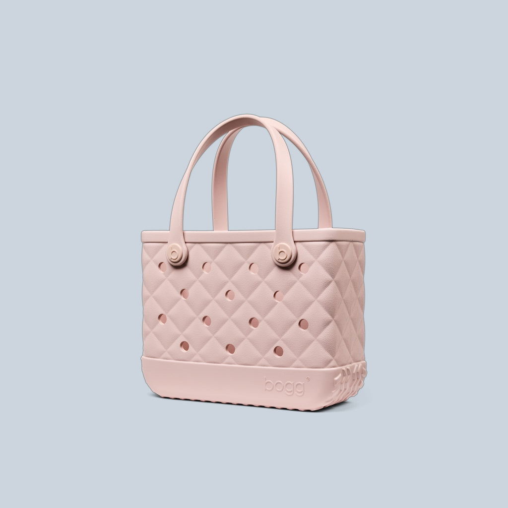 Bitty Bogg Bag Quilted Rose Petal Outdoor Leisure Organizer Functional Large Capacity Adjustable Shoulder Strap for Cruise Travel