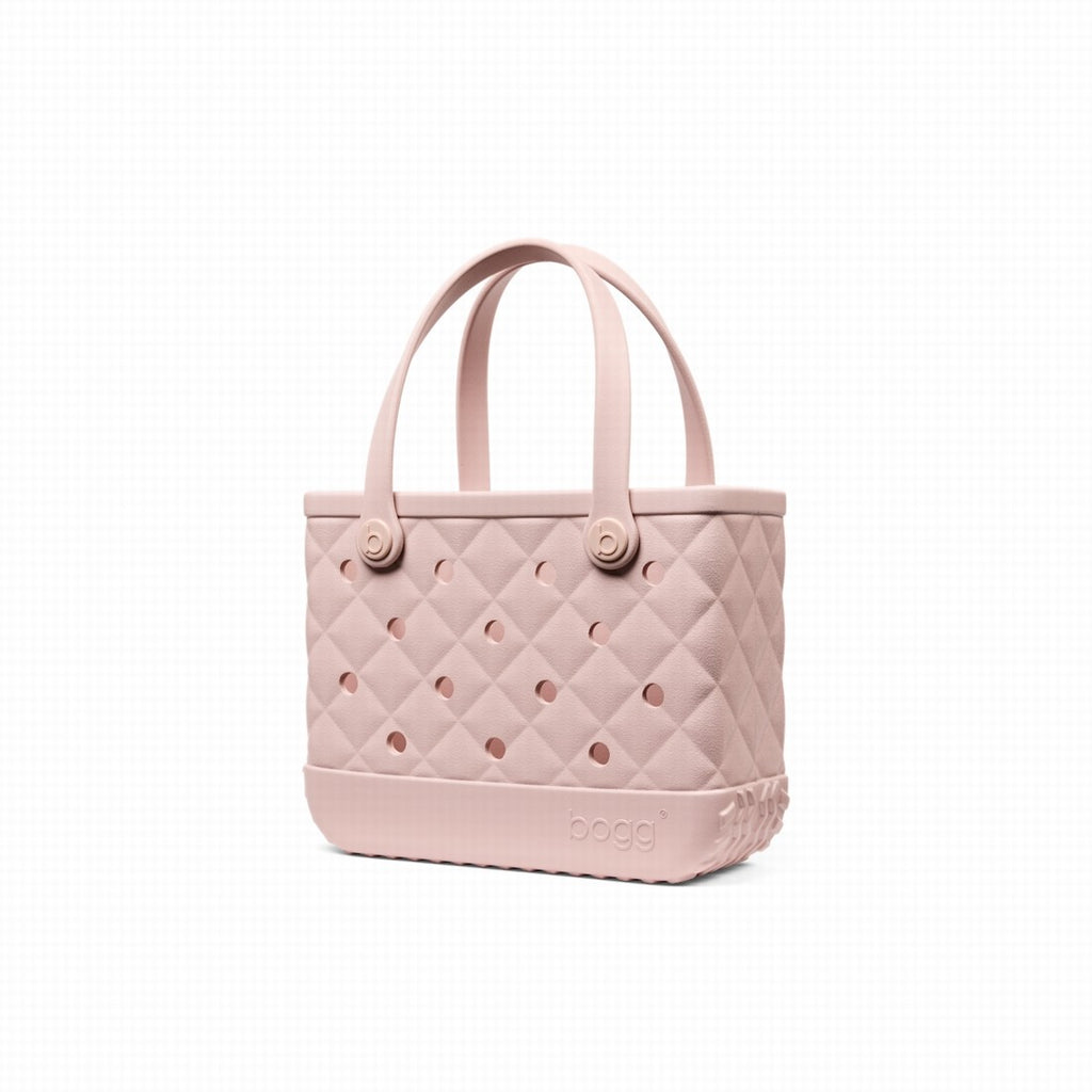 Bitty Bogg Bag Quilted Rose Petal Water Sports Travel Tote Durable Lightweight with Reinforced Handles for Family Beach Days Travel Organizer Vacation Essentials for Women