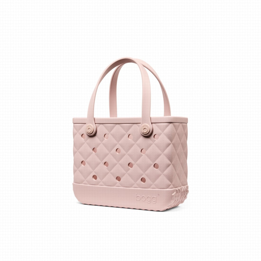 Bitty Bogg Bag Quilted Rose Petal Water Sports Travel Tote Durable Lightweight with Reinforced Handles for Family Beach Days Travel Organizer Vacation Essentials for Women