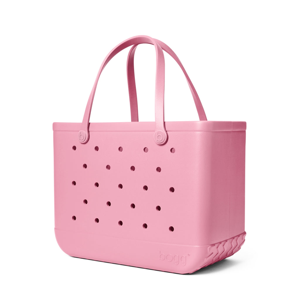 Original Bogg Bag Blowing Pink Bubbles Lightweight Waterproof Carryall Large Capacity Oversized with Easy Clean Surface for Yacht Excursions Travel Organizer Vacation Essentials for Women