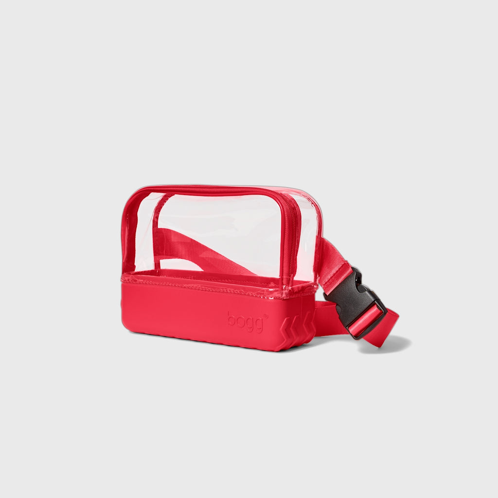 Bogg Stadium Bag Off to the Races Red Poolside Storage Carryall Waterproof Large Capacity with Makeup Bag for Cruise Travel Travel Organizer Vacation Essentials for Women