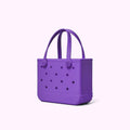 Bitty Bogg Bag Houston We Have a Purple Sand Resistant Beach Storage Bag Oversized Washable with Cosmetic Organizer for Family Beach Days Travel Organizer Vacation Essentials for Women