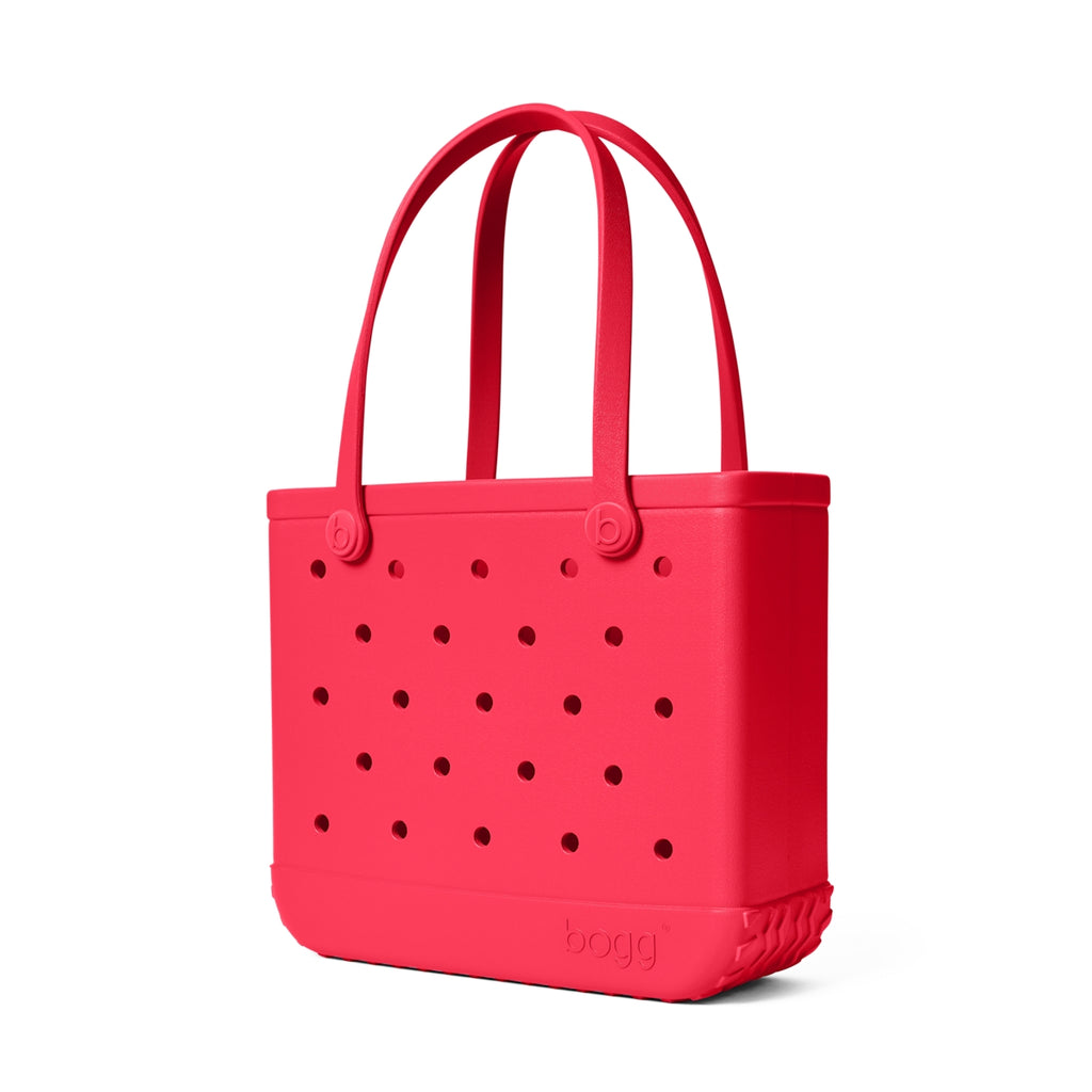 Baby Bogg Bag Off to the Races Red Summer Beach Accessories Bag Waterproof Tip Resistant with Makeup Bag for Water Sports Travel Organizer Vacation Essentials for Women