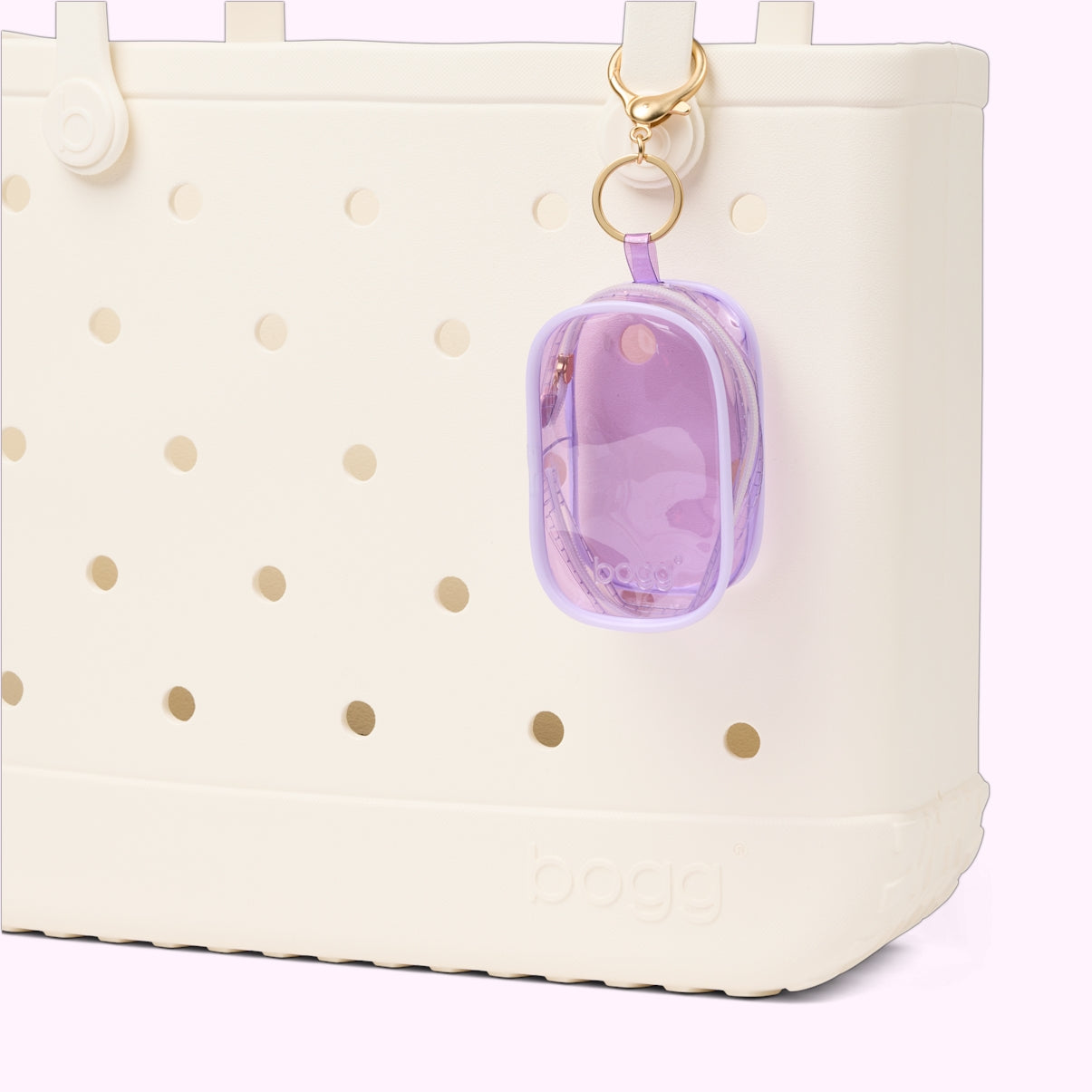 Bubble Bogg I Lilac You A Lot Outdoor Adventure Pool Tote Sandproof Easy Clean with Easy Clean Surface for Cruise Travel Travel Organizer Vacation Essentials for Women