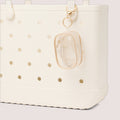 Bubble Bogg Mushroom Weekend Escape Carryall Heavy Duty Oversized Bonus Cosmetic Bag Included for Pool Activities