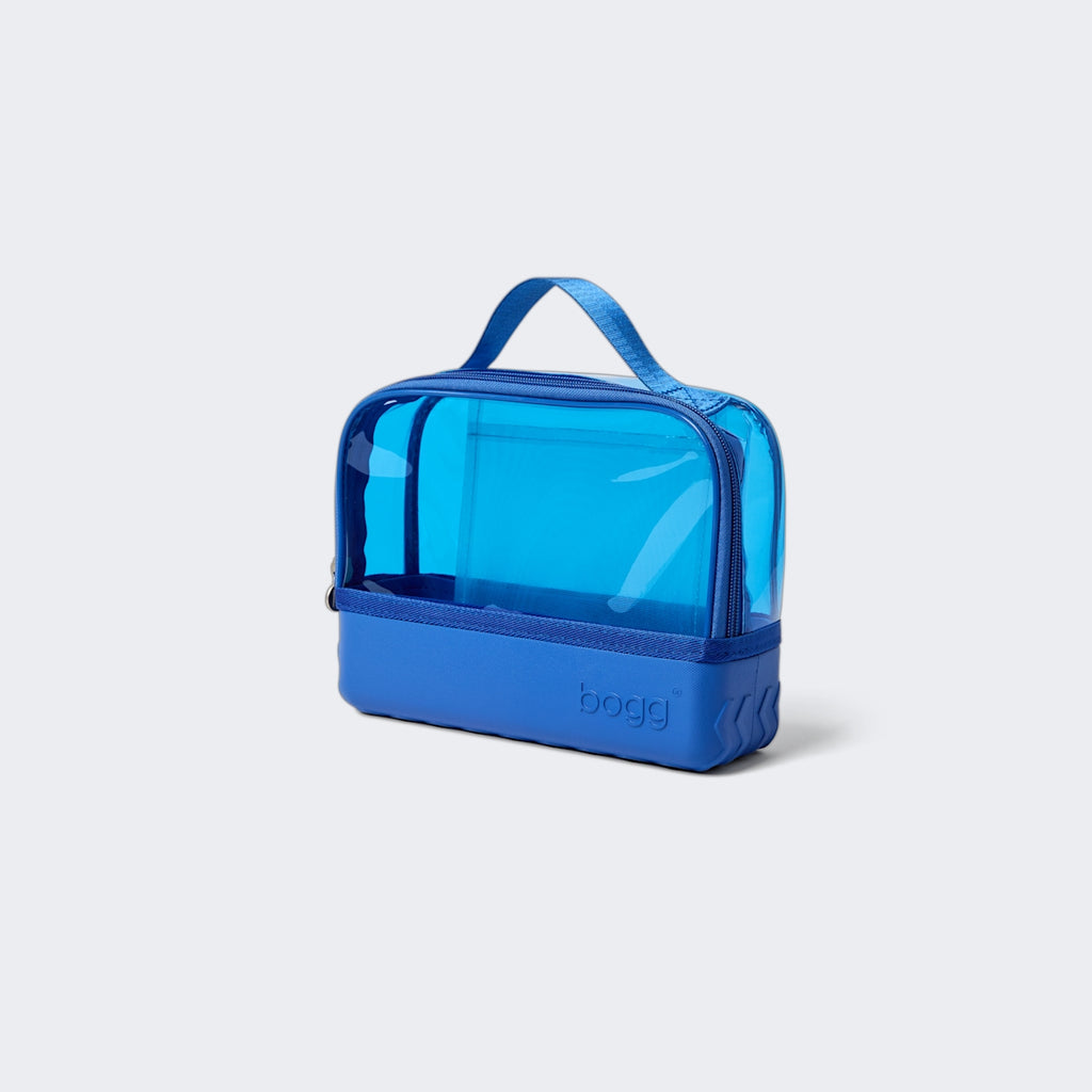 Boggs N' Ends Blue eyed Poolside Storage Carryall Easy Clean Easy Clean with Travel Accessory Pouch for Yacht Excursions Travel Organizer Vacation Essentials for Women