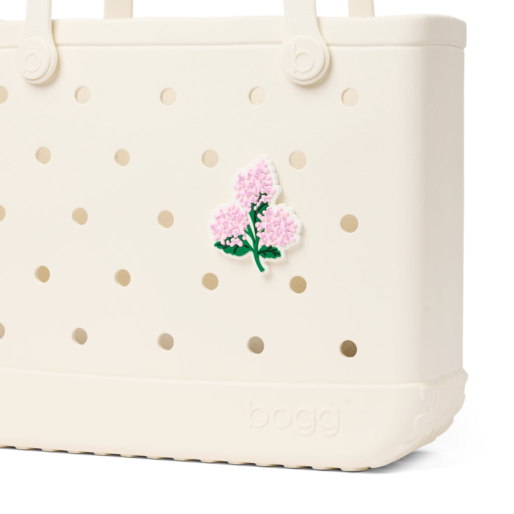 Bogg Bit Pink Hydrangea Waterproof EVA Beach Tote Bag Oversized Oversized with Cosmetic Organizer for Lake Adventures Travel Organizer Vacation Essentials for Women