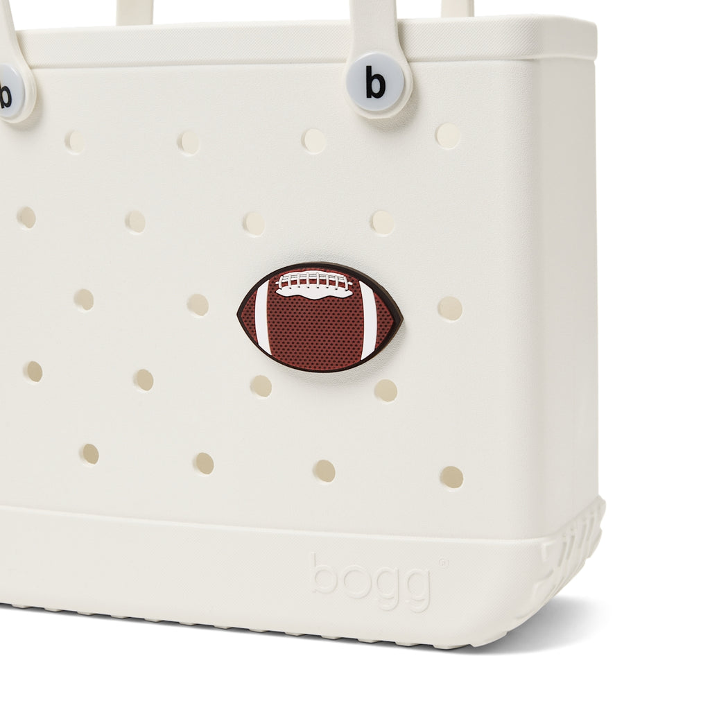 Bogg Bit Football Premium EVA Pool Bag Washable Large Capacity with Makeup Bag for Boat Trips Travel Organizer Vacation Essentials for Women