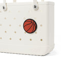 Bogg Bit Basketball Outdoor Journey Tote Ultra Durable Tip Resistant Bonus Cosmetic Bag Included for Resort Vacations