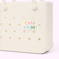 Bogg Bit Cat Mom Cruise Essentials Travel Tote Durable Travel Friendly with Cosmetic Organizer for Camping Trips Travel Organizer Vacation Essentials for Women