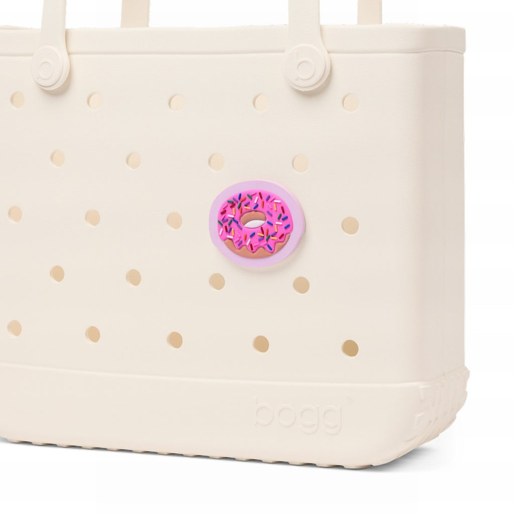 Bogg Bit Sprinkle Donut Cruise Essentials Travel Tote Easy Clean Washable with Easy Clean Surface for Beach Vacation Travel Organizer Vacation Essentials for Women