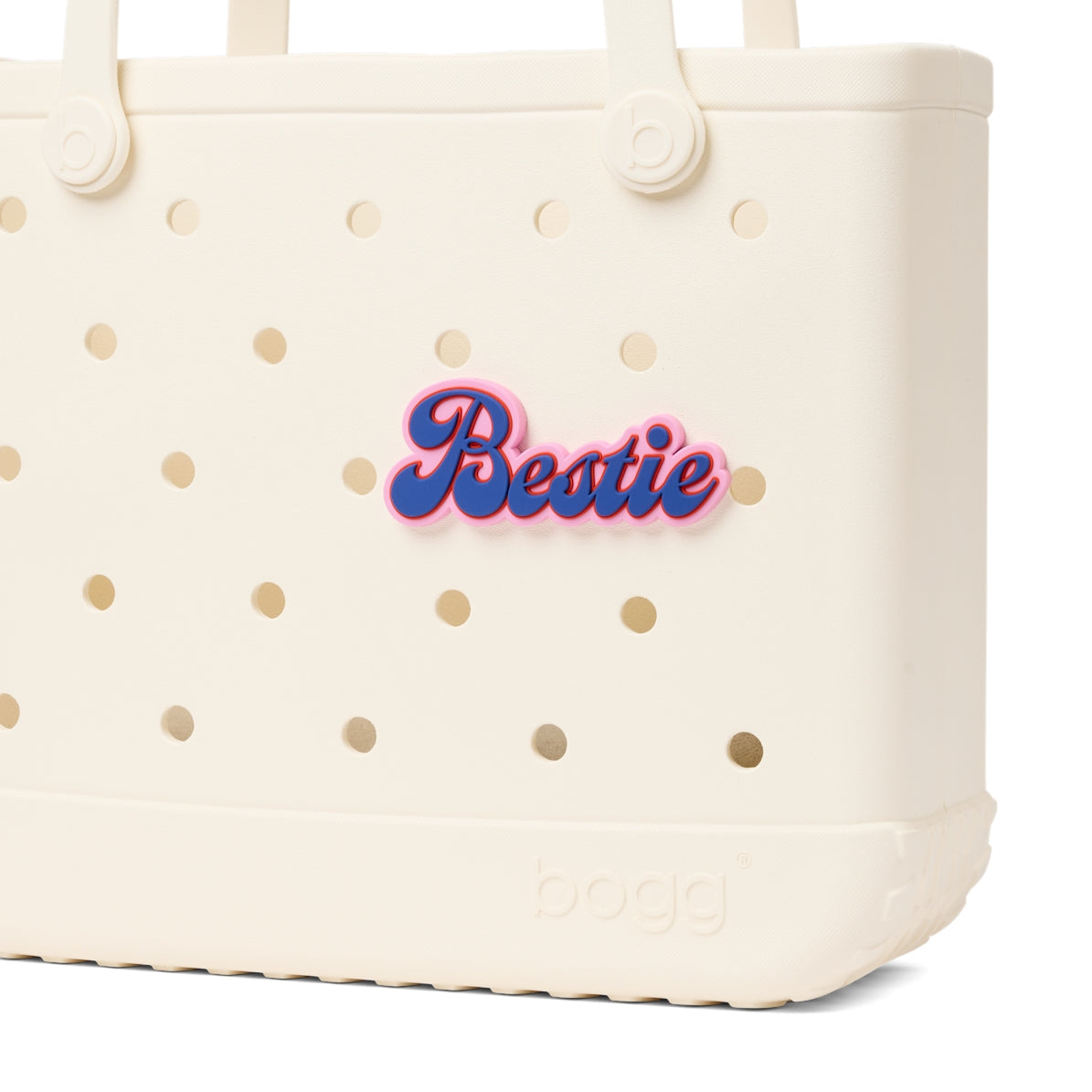 Bogg Bit Bestie Summer Holiday Storage Tote Heavy Duty Easy Clean Adjustable Shoulder Strap for Resort Vacations
