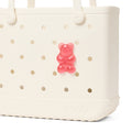 Bogg Bit Fruit Punch Gummy Bear Beach Vacation Carryall Heavy Duty Quick Dry Non Slip Bottom Design for Family Trips