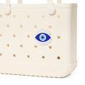 Bogg Bit Bogg's Eye Poolside Storage Carryall Washable Oversized with Extra Storage Compartments for Camping Trips Travel Organizer Vacation Essentials for Women